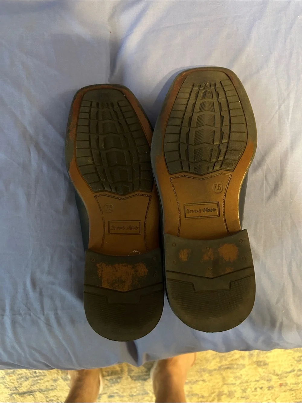 Men's Black Leather Slip-On Loafers